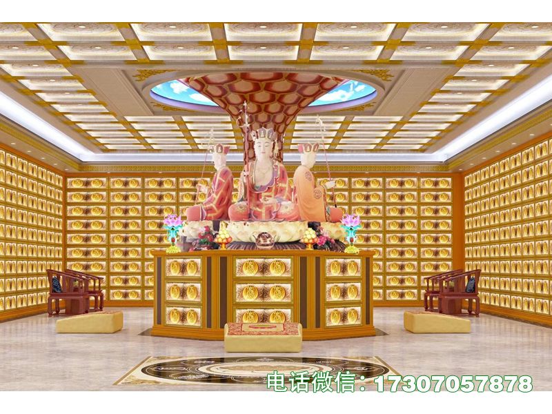 龙安地宫骨灰架