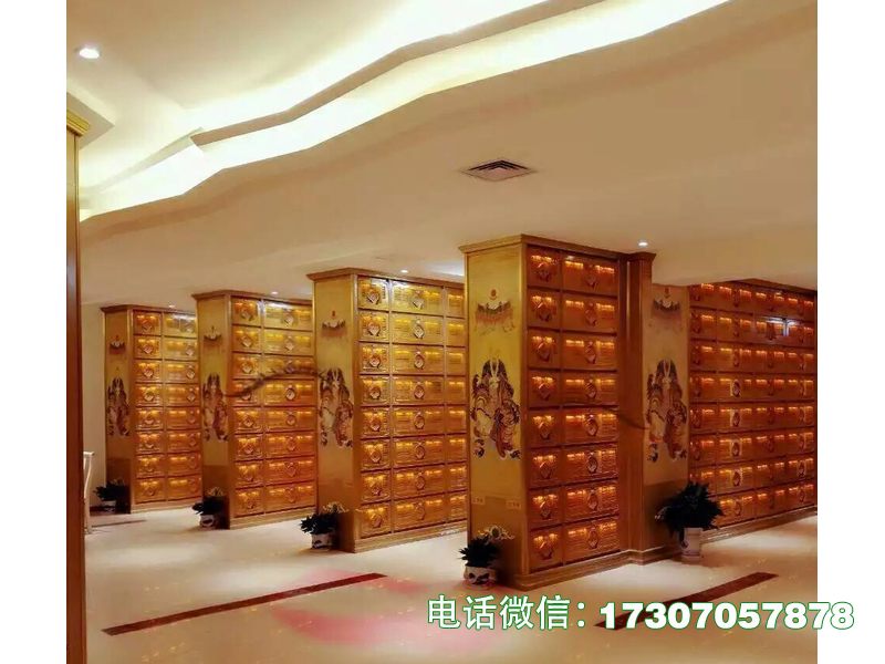 寺庙骨灰架