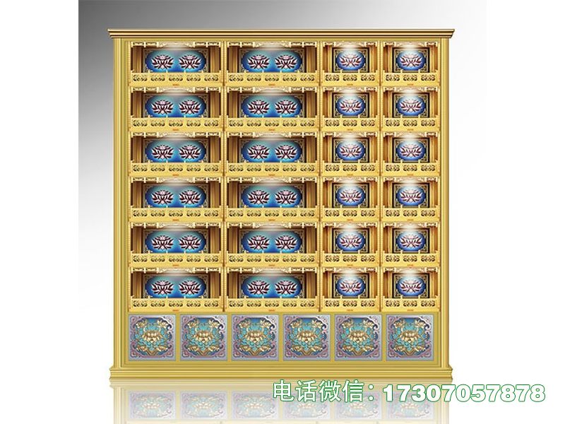 新罗骨灰堂存放龛